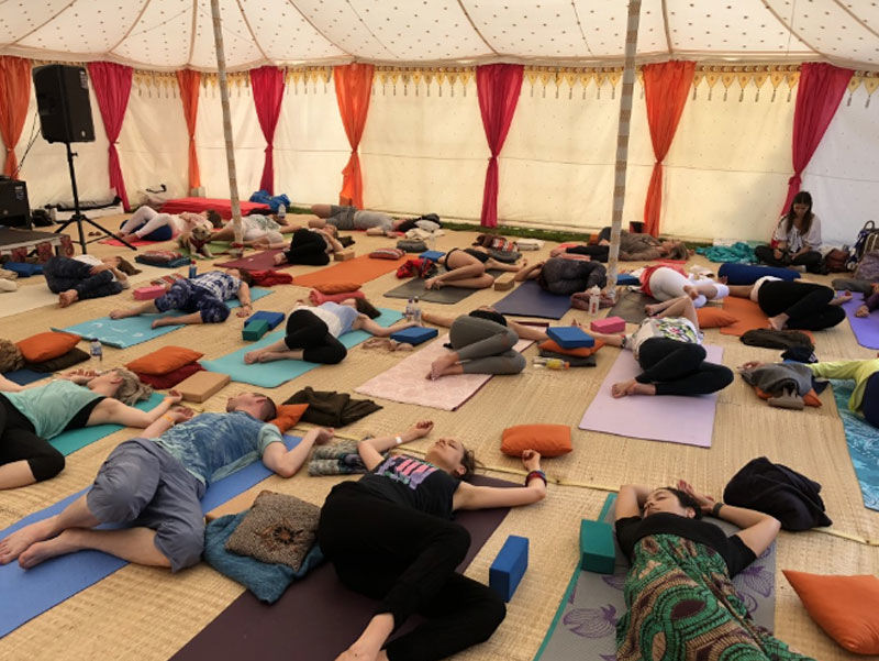 Yoga-Tent