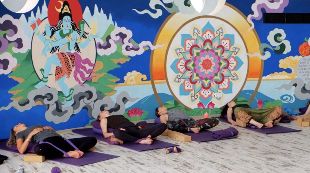 Screen Shot 2022-02-16 at 2.23.35 PM Let yourself meditate through colorful and elegant wall
